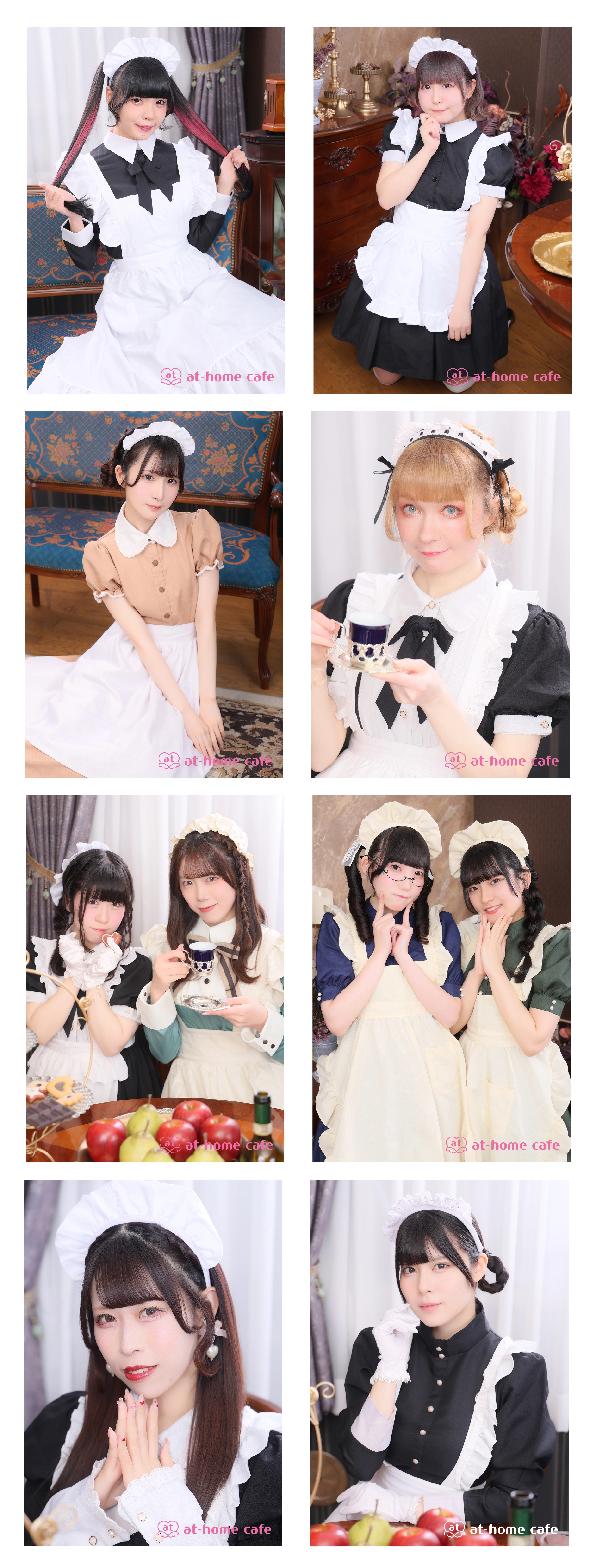 あっとほぉーむカフェ　ももちゅん　ブロマイド　ラミカ　ホログラム　コースター メイドのブロマイド撮影に密着♡～とっておきの1枚ができるまで