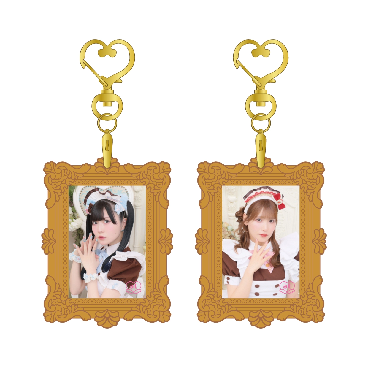あっとほぉーむカフェ あいず 額縁 タペストリー アクリルキーホルダー 新商品♡額縁ラバーキーホルダー | 秋葉原・大阪・名古屋のメイド