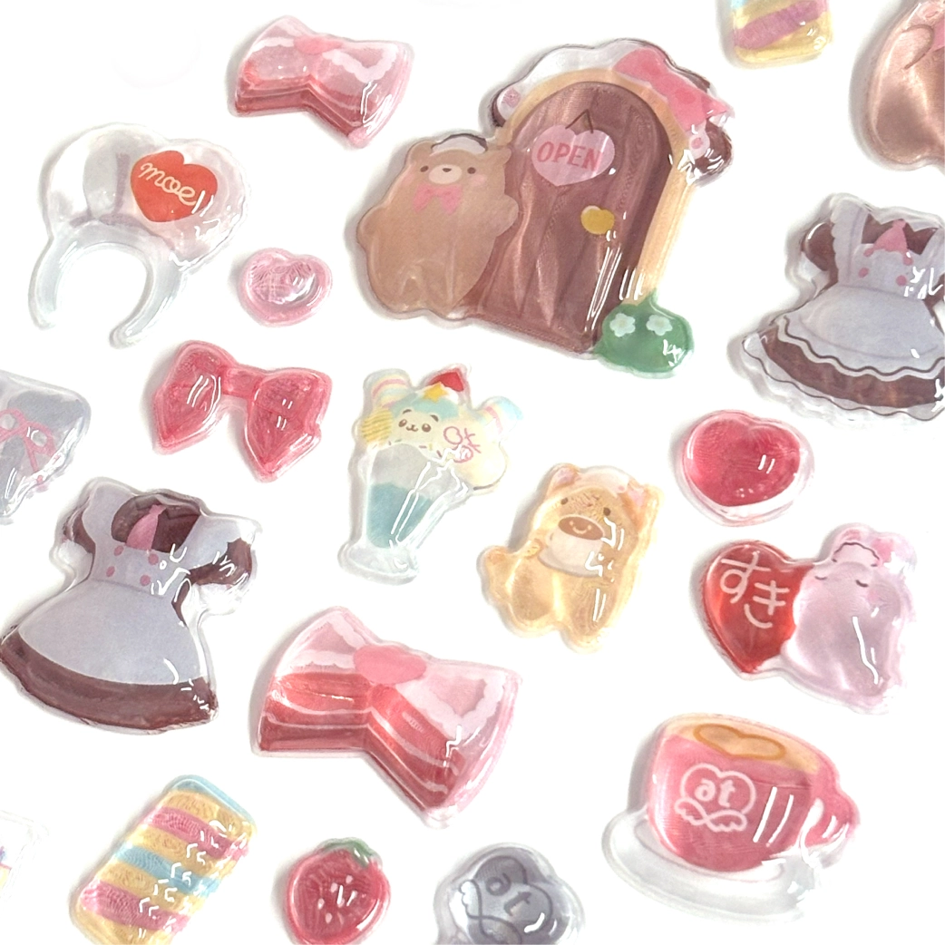 新商品『ぷくきゅんシール』 | 秋葉原・大阪・名古屋のメイドカフェ